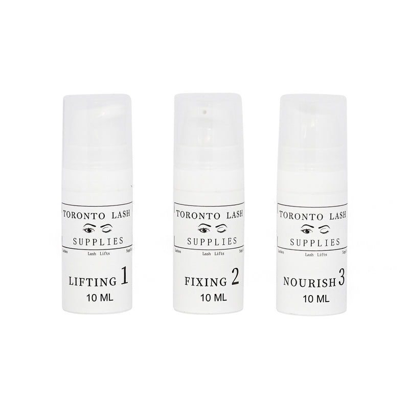 Toronto lash Supplies Keratin REFILL SEPARATE Lash Lift and Brow Lamination Bottles (20 clients 10 ml )